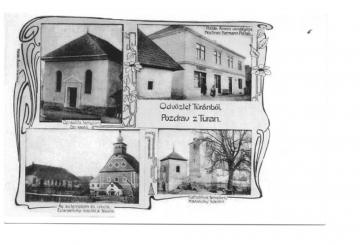 Pohľadnica , rok: 1905 Pohľadnica , rok: 1905