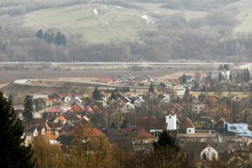 Pohľad na Turany zo severnej strany Pohľad na Turany zo severnej strany