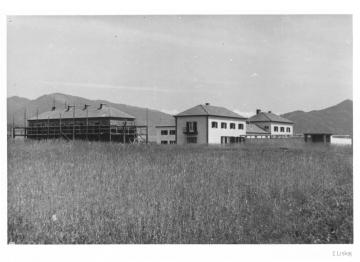 Výstavba bytoviek na Plese, r.1942-43 Výstavba bytoviek na Plese, r.1942-43