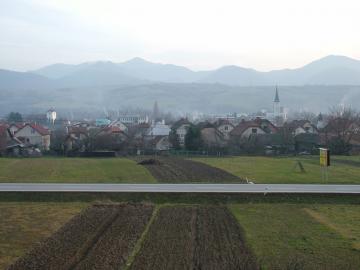 Pohľad z brehu kanála, r.2008 Pohľad z brehu kanála, r.2008