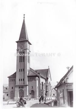 Evanjelický kostol, foto Peter Vencel - r.1959 Evanjelický kostol, foto Peter Vencel - r.1959