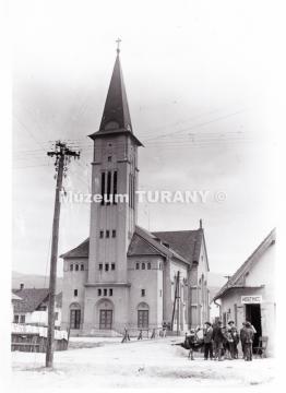 Evanjelický kostol, foto Peter Vencel - r.1947 Evanjelický kostol, foto Peter Vencel - r.1947