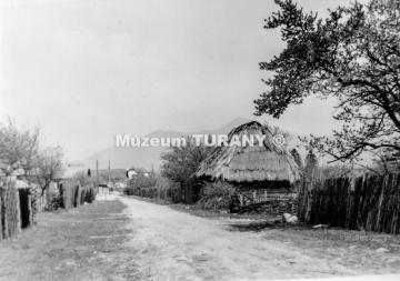 Záhumnie v Černíku - trasa hlavnej cesty r.1966 Záhumnie v Černíku - trasa hlavnej cesty r.1966