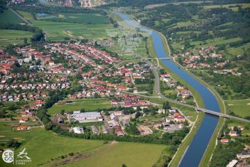 Letecký pohľad na Turany - júl 2019 - foto č.6 Letecký pohľad na Turany - júl 2019 - foto č.6